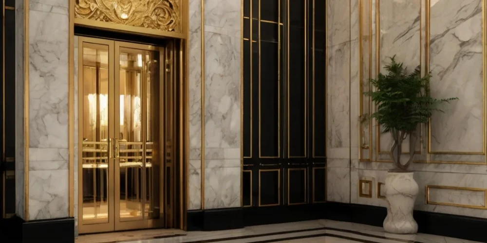 Leonardo_Kino_XL_A_breathtaking_opulent_elevator_entrance_in_a_1